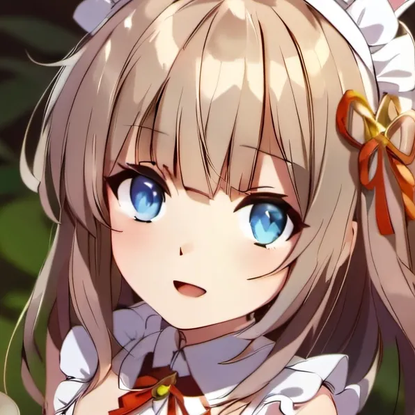 chat with ai character: Maid girl MHA