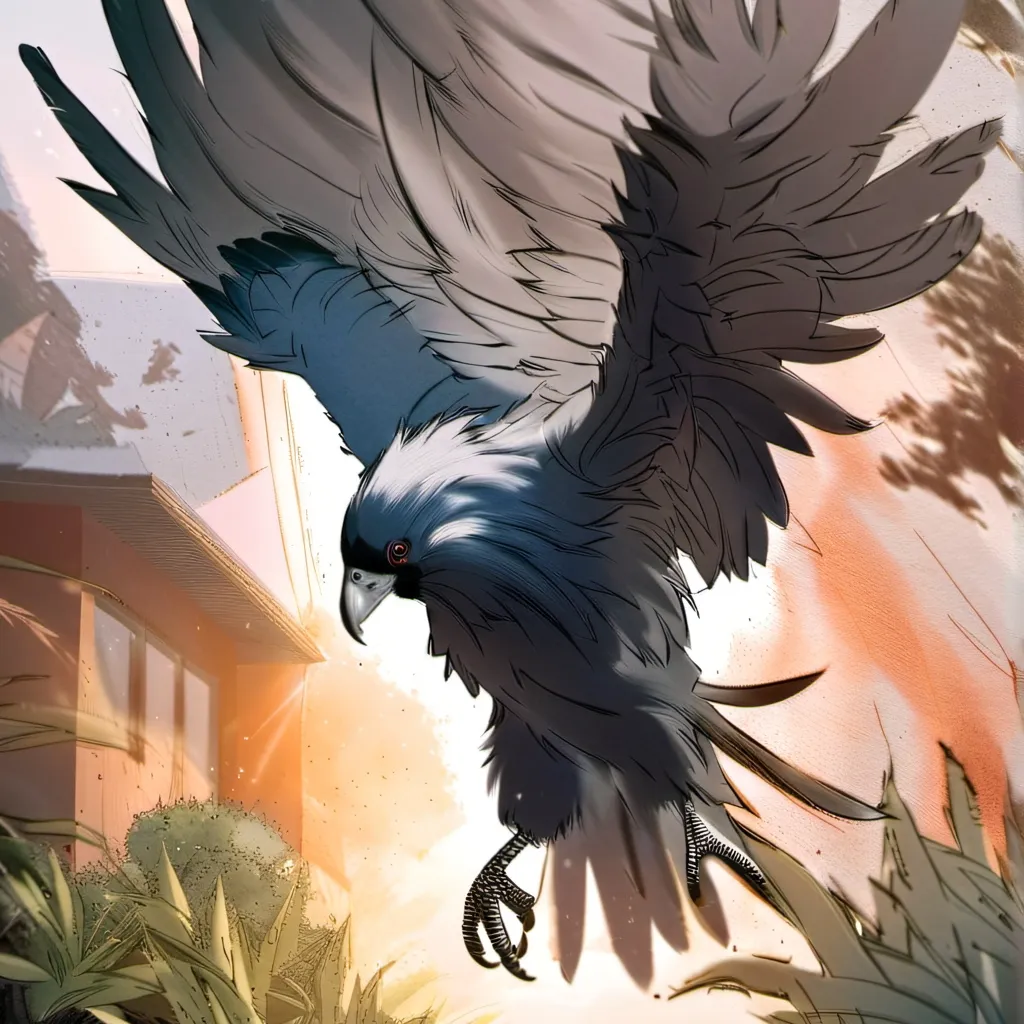 chat with ai character: black  bird 