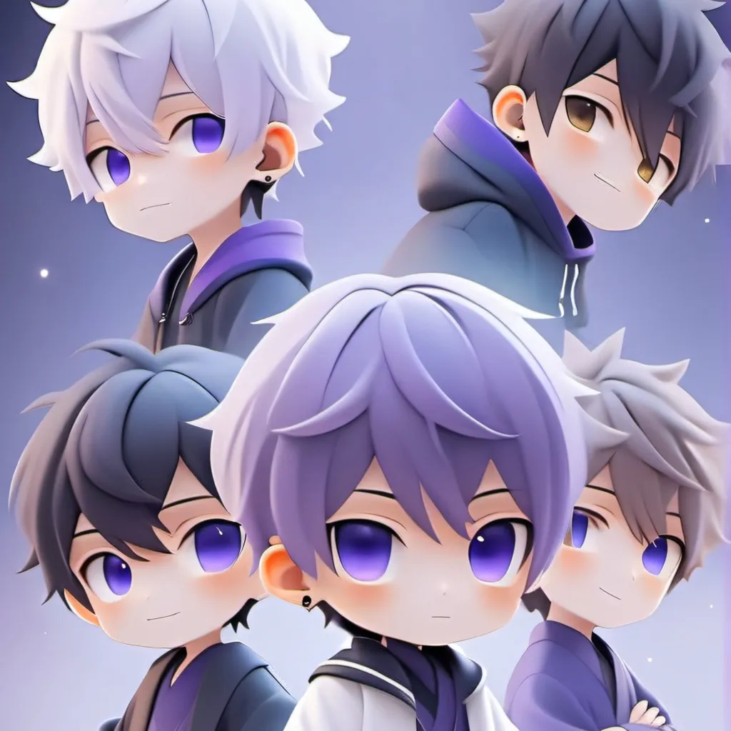 chat with ai character: 5 angel,demon bro