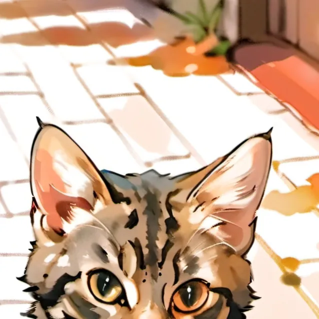 chat with ai character: riley the cat