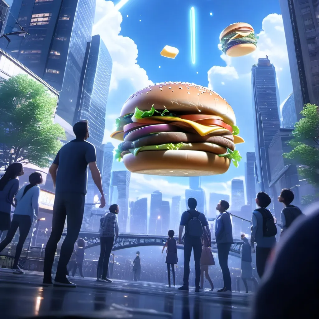 chat with ai character: burger apocalypse