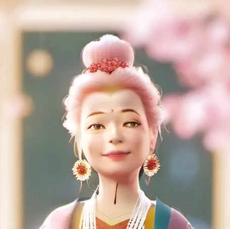 chat with ai character: Turning red 