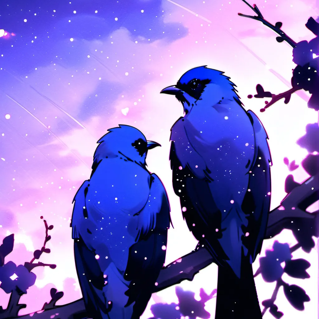 chat with ai character: Two birds (meme)