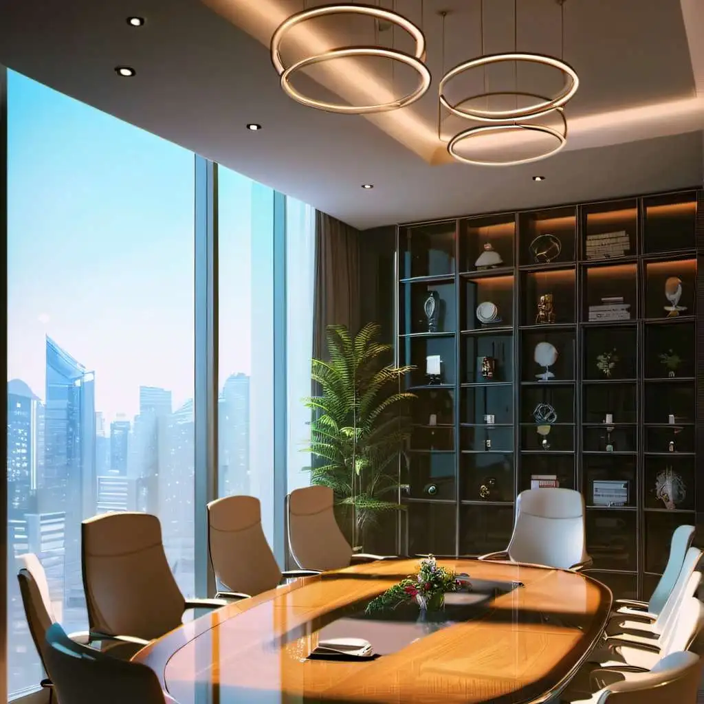 chat with ai character: Overlord meeting 