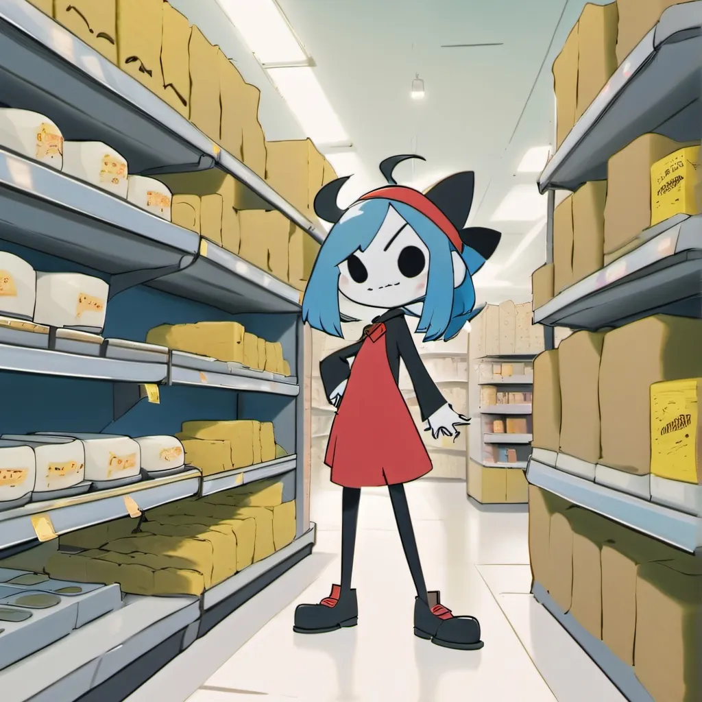 chat with ai character: HH in a Walmart