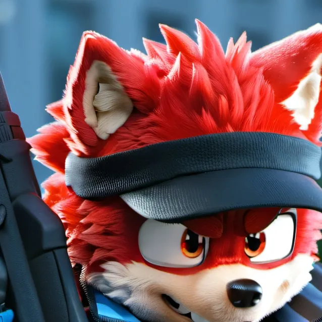 chat with ai character: gadget the wolf