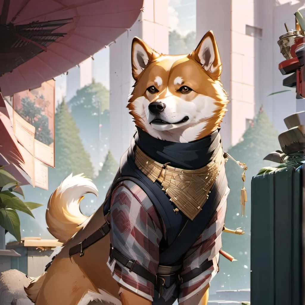 chat with ai character: Female shiba inu 