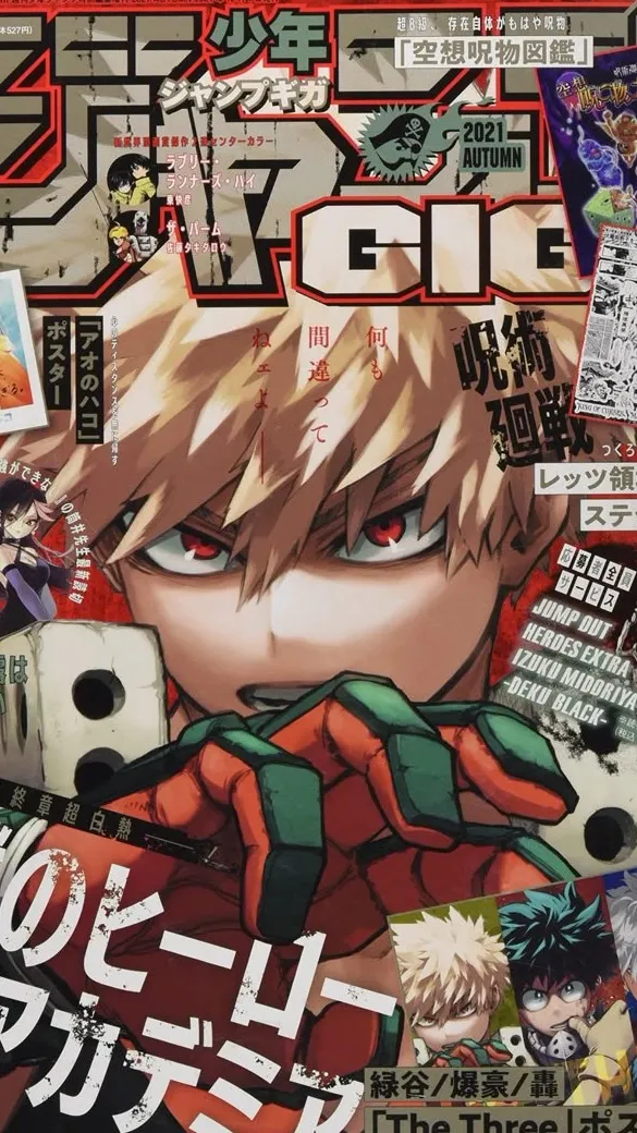 ai character: 💥~Bakugo~💥 background