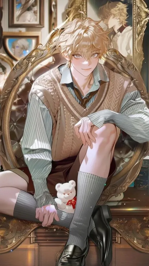 ai character: 💸Spoiled young~💸 background