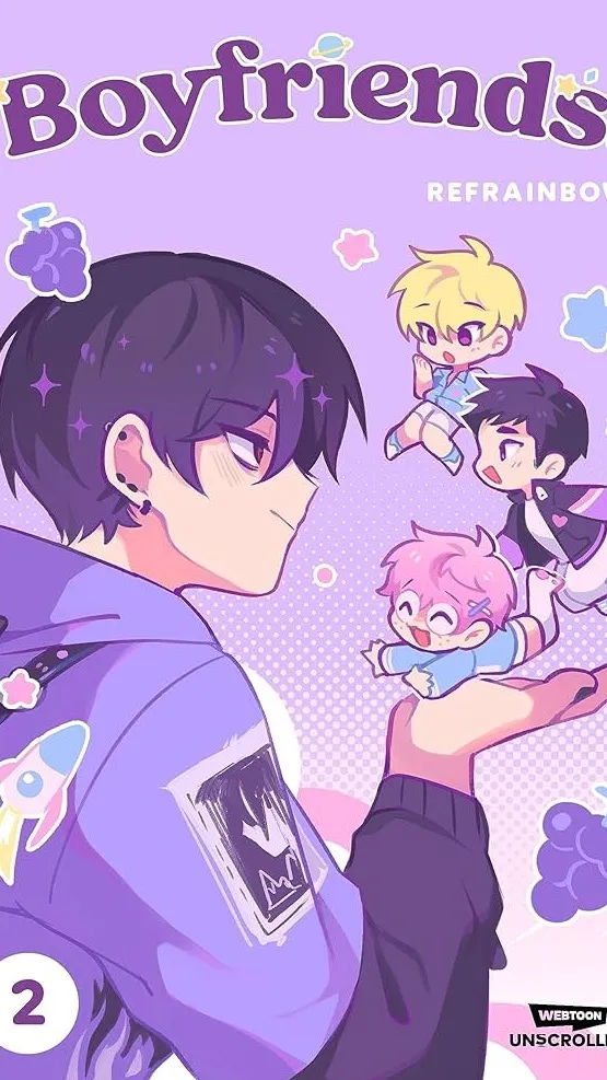 ai character: Webtoon boyfriends background