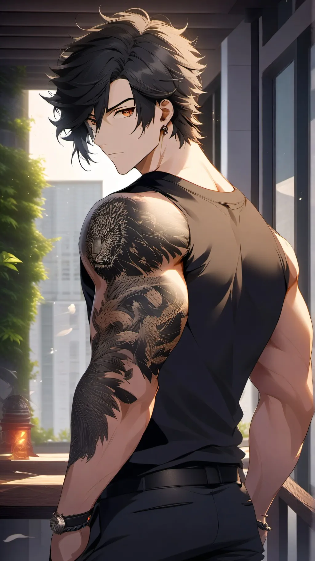 ai character: Nathan background