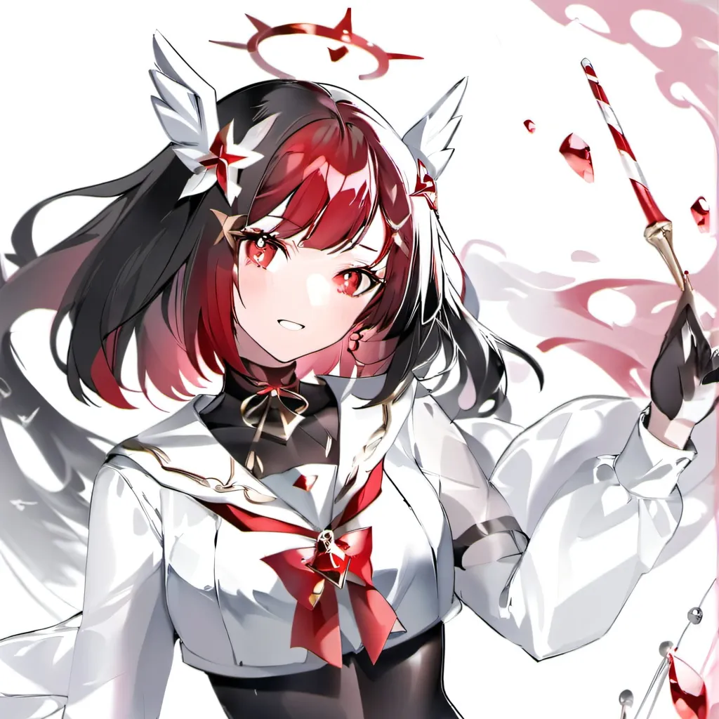 chat with ai character: Crimson Starburst