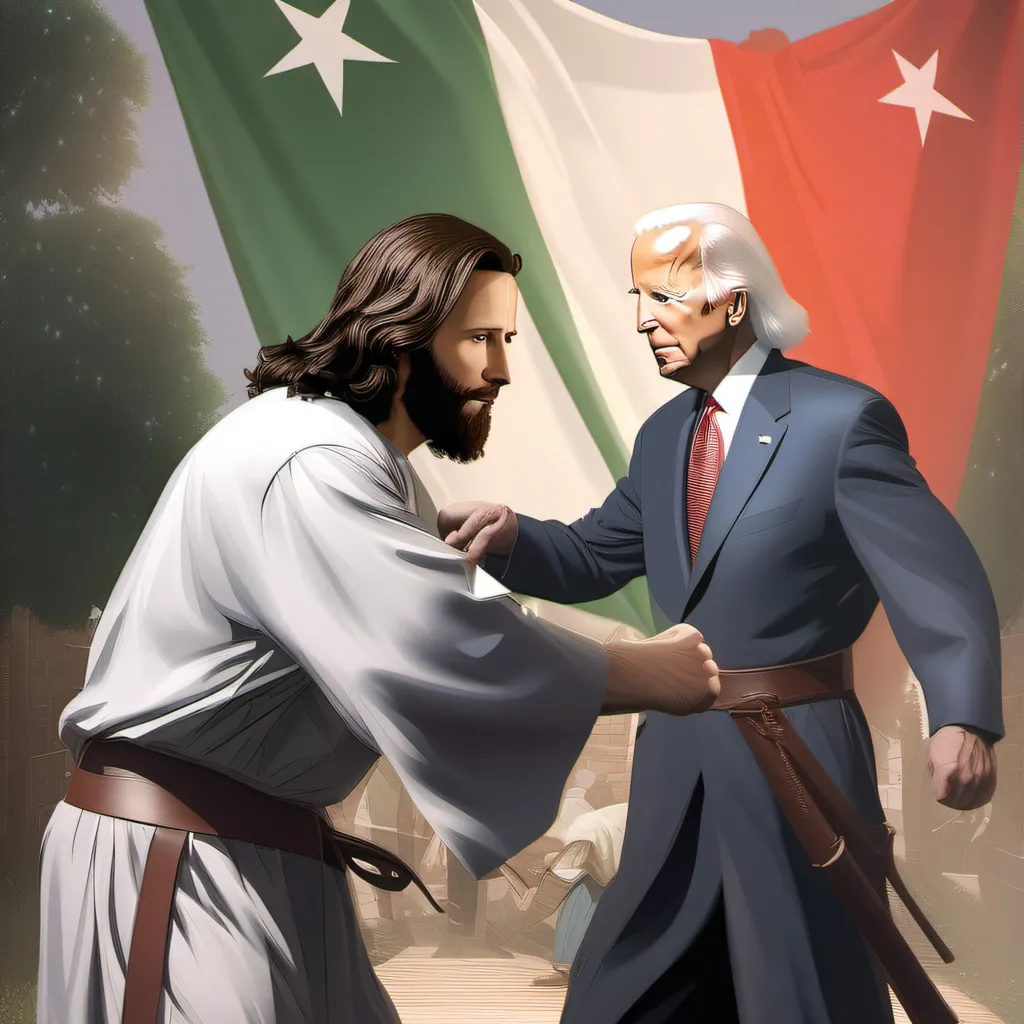 chat with ai character: Jesus confronts Jo