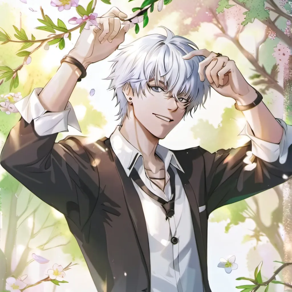 chat with ai character: Satoru gojo