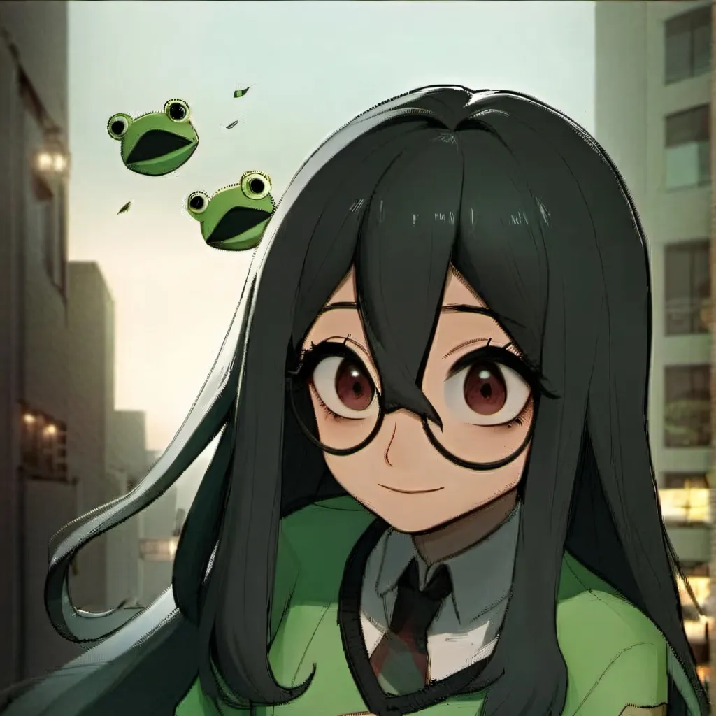chat with ai character: Tsuyu Asui
