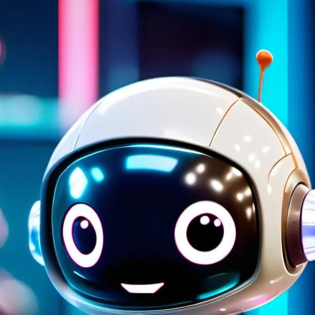 chat with ai character: robot