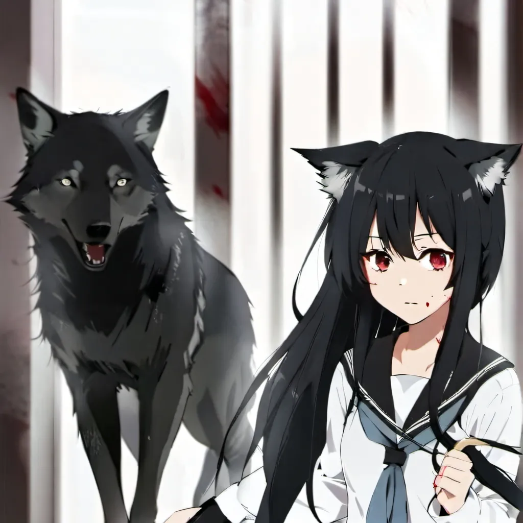 chat with ai character: Werewolf Ayano 