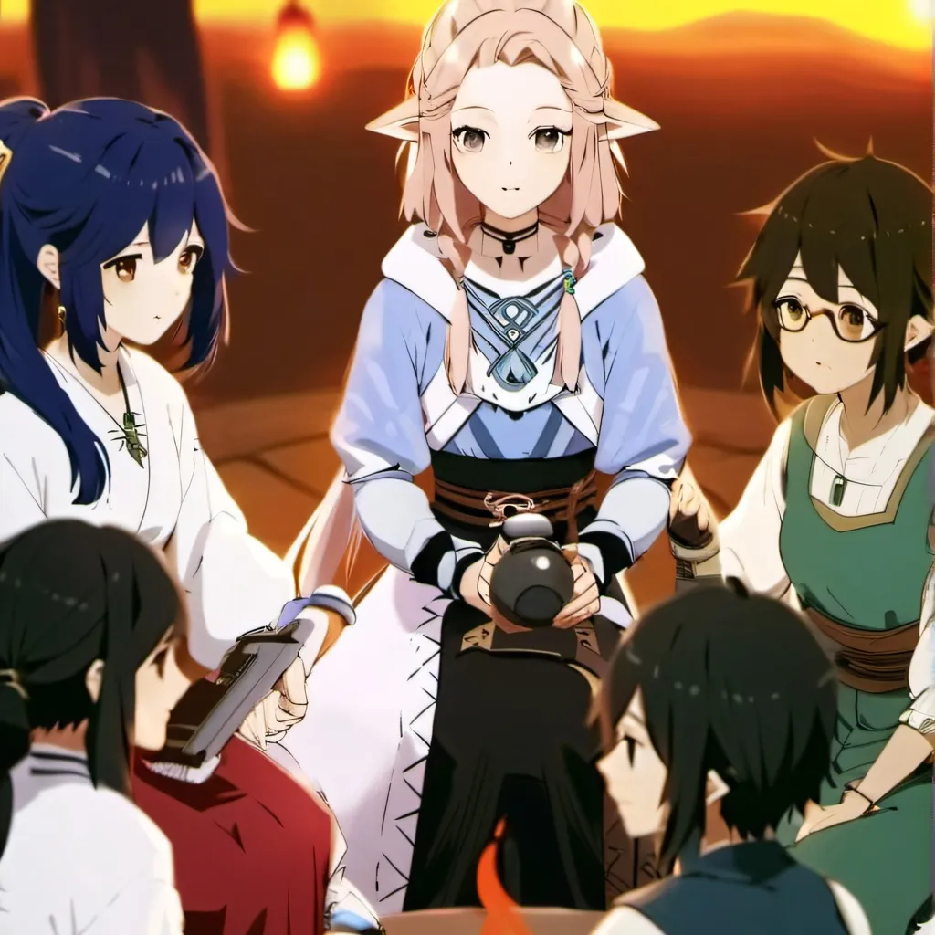 chat with ai character: hunting party