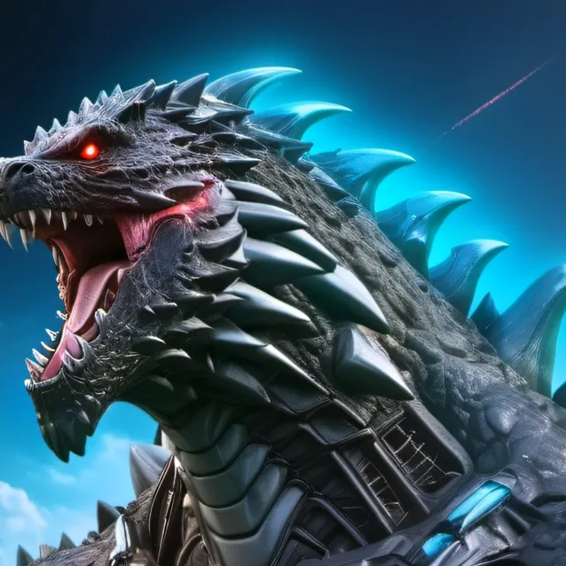 chat with ai character: Godzilla suit