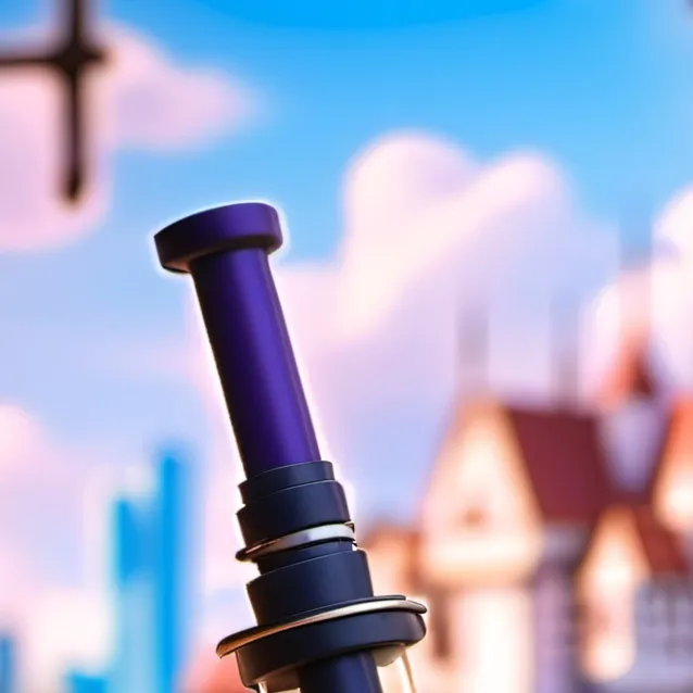 chat with ai character: Purple syringe