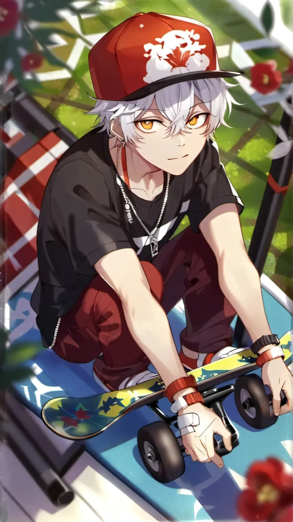 ai character: noah background