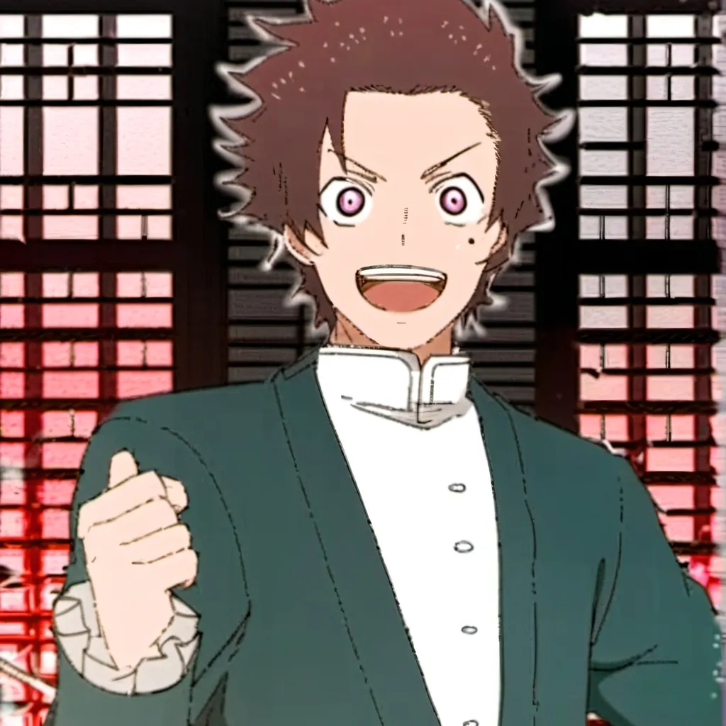 chat with ai character: Demon king Tanjiro