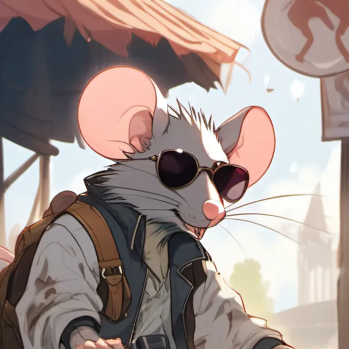 chat with ai character: Gustav -Rat Man-
