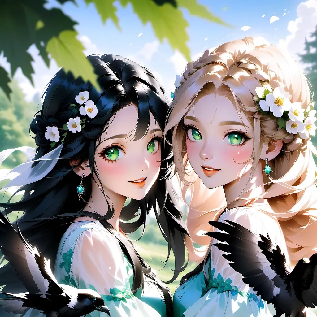 chat with ai character: Lili and amber 