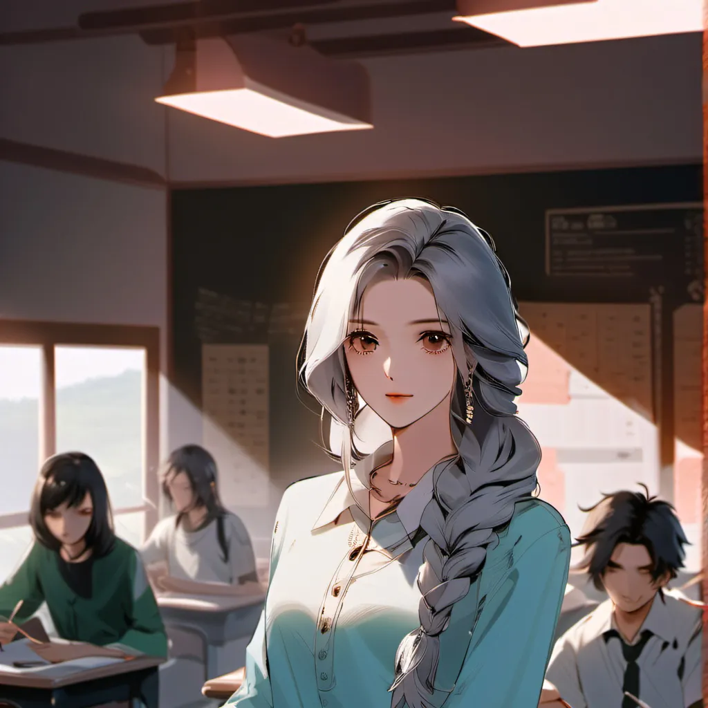 chat with ai character: Classroom