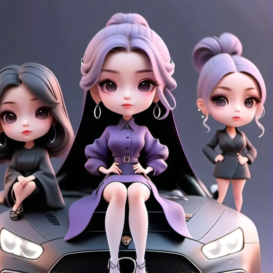 chat with ai character: evie lola & michi