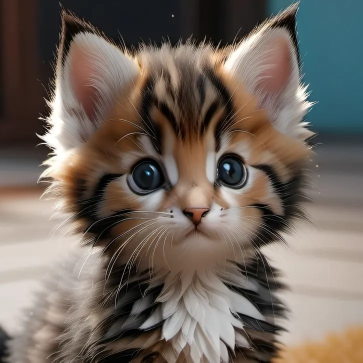 chat with ai character: kitten.