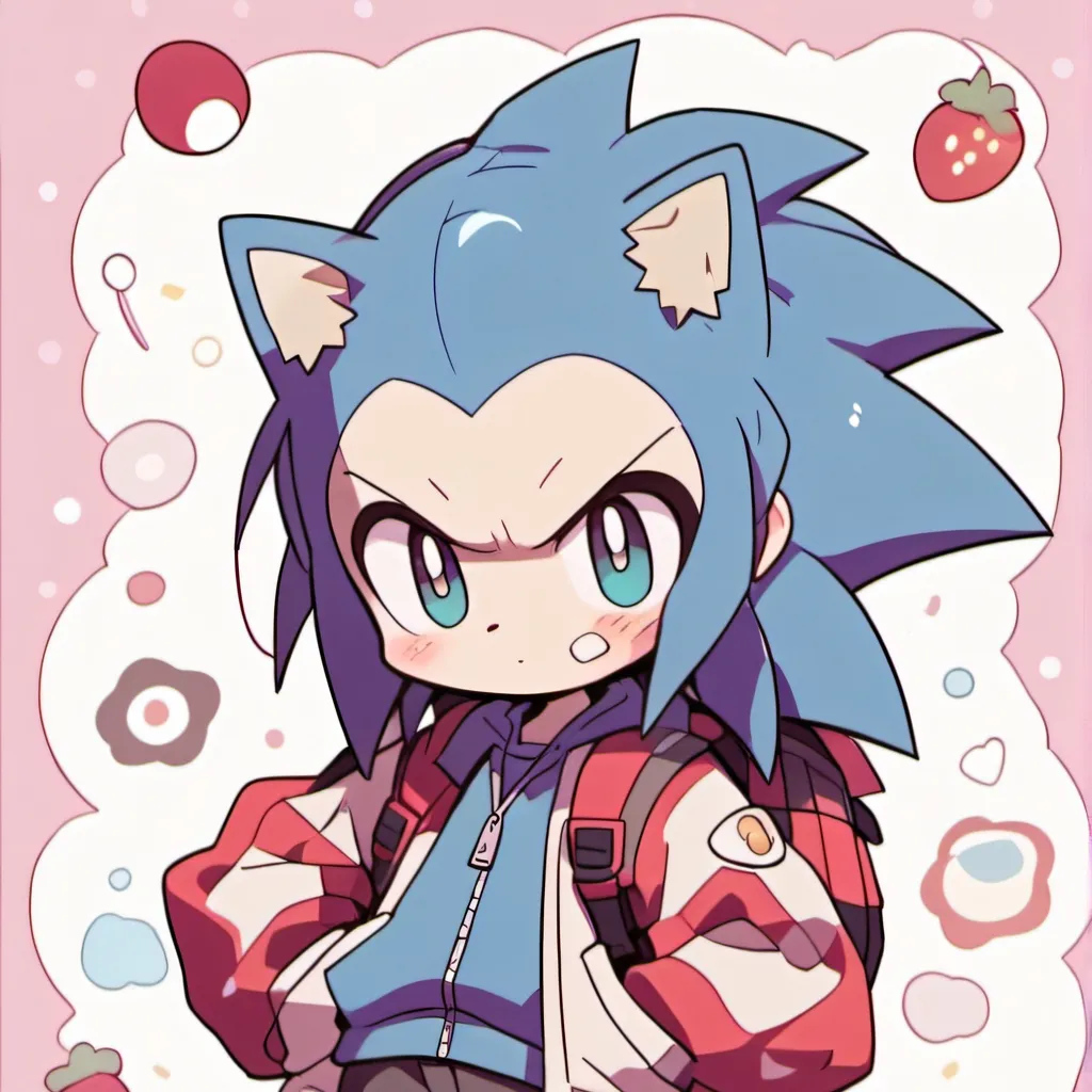 chat with ai character: The blue blur