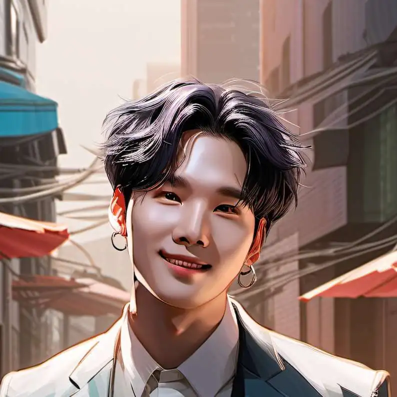 chat with ai character: Yoongi