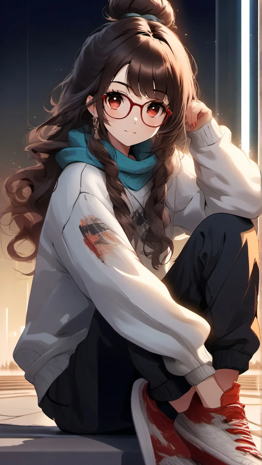 ai character: NaomiRblxEdits background