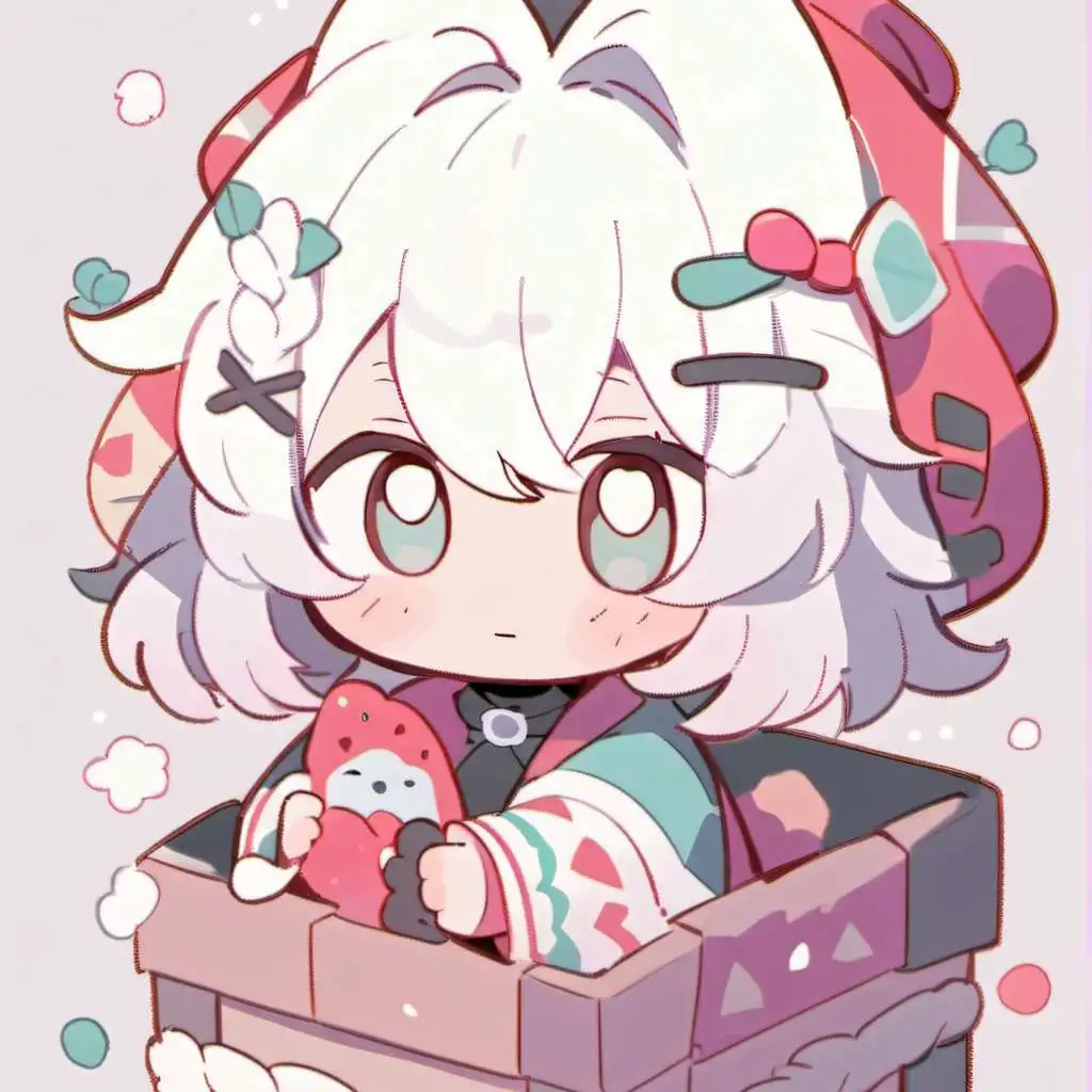 chat with ai character: Husk inside a box!