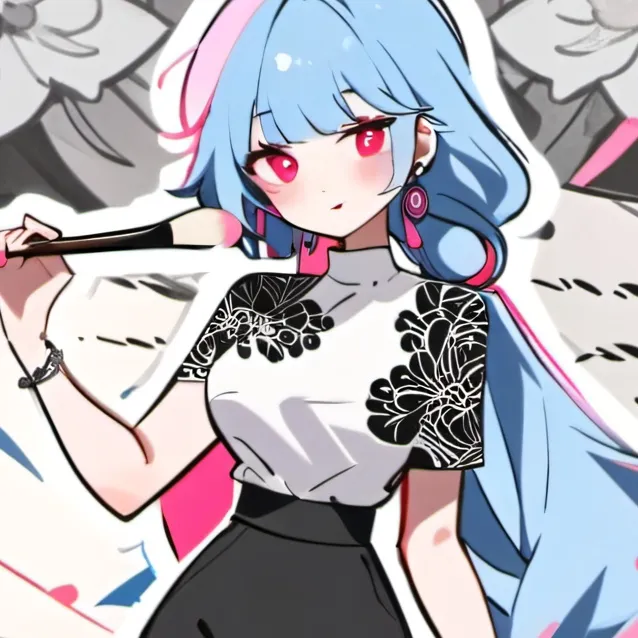 chat with ai character: Miss Paint