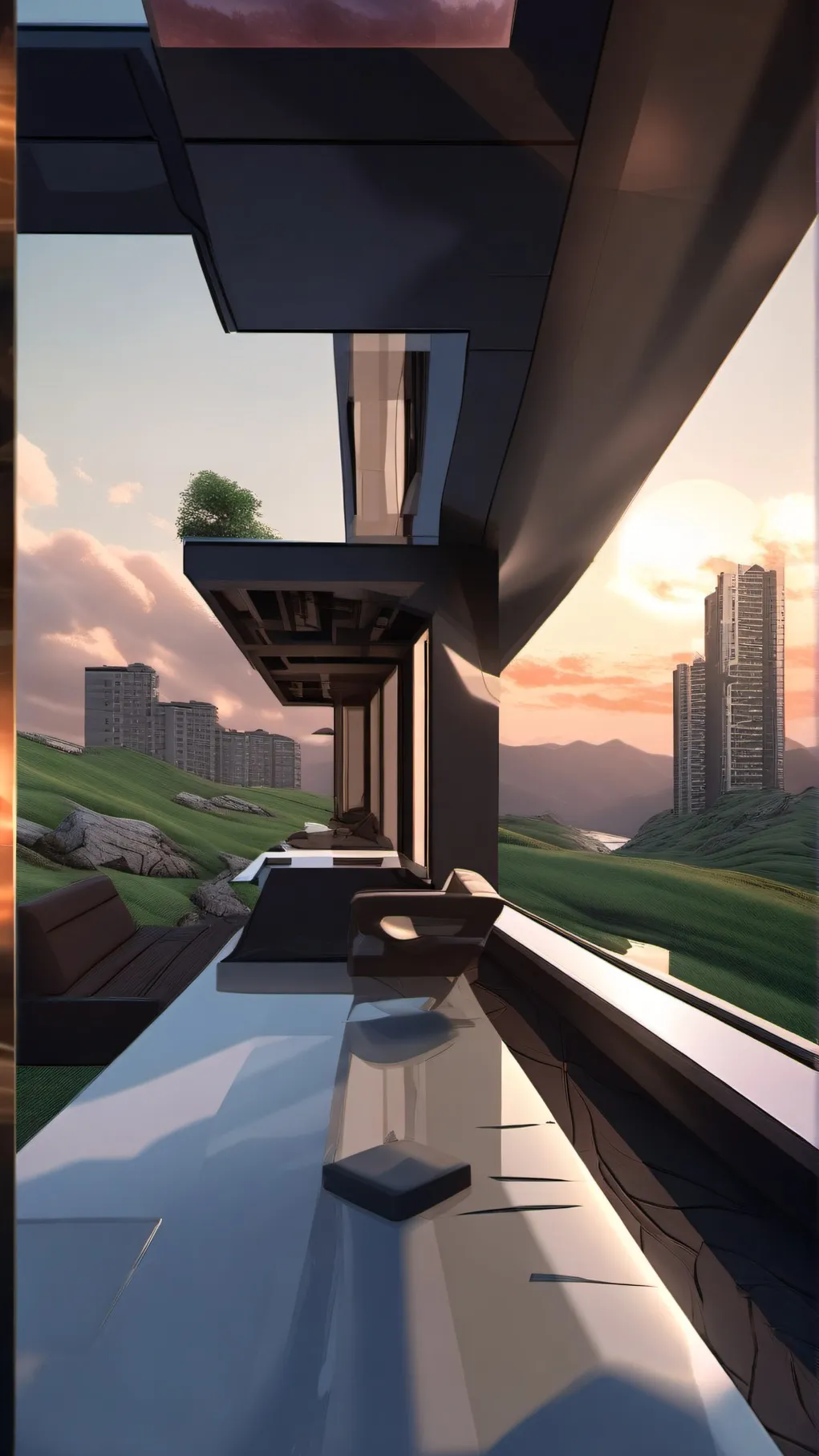 ai character: ! hybrid hunter ! background