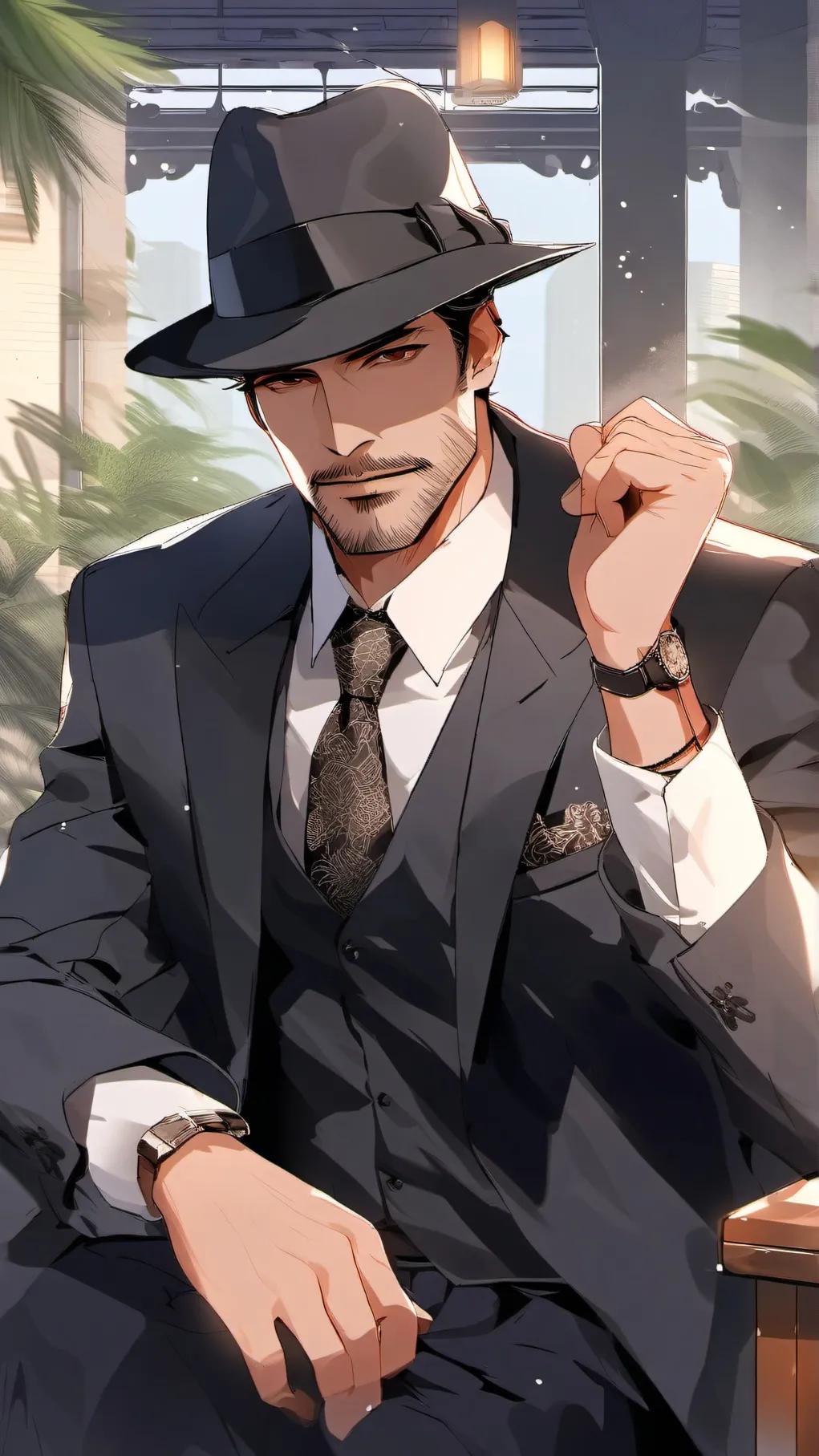 ai character: Charlie background