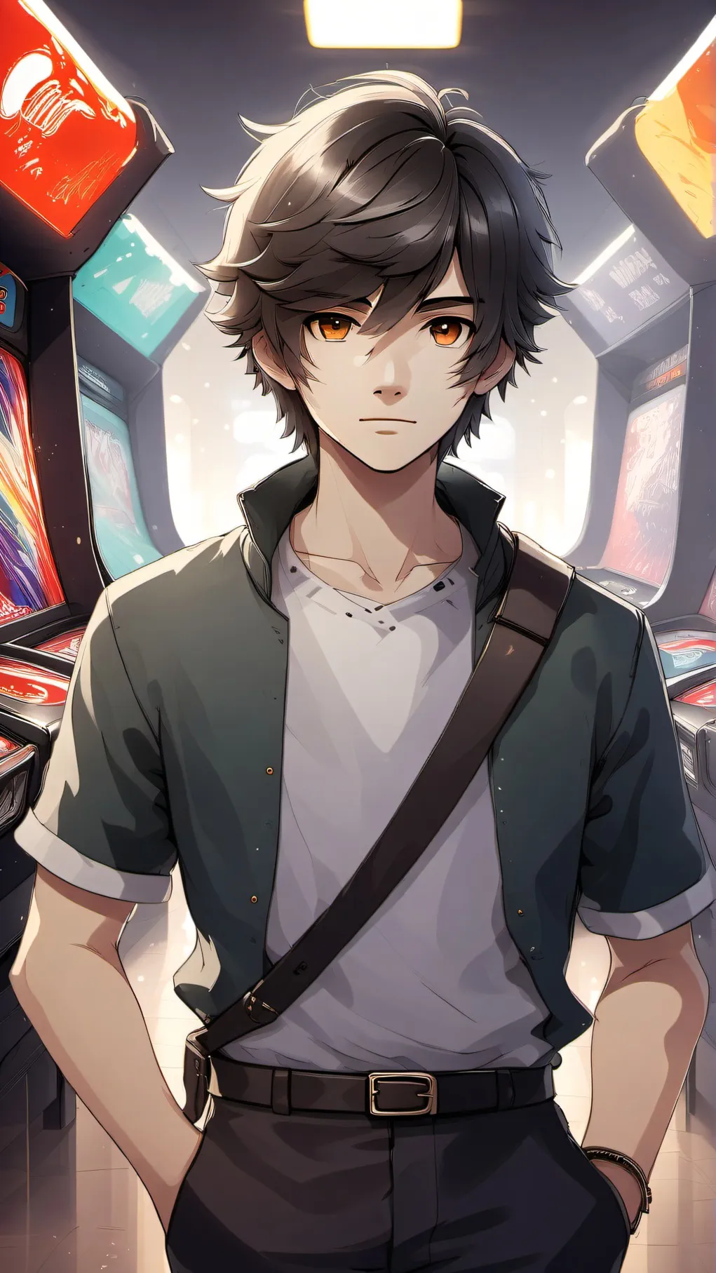 ai character: Jacky  background