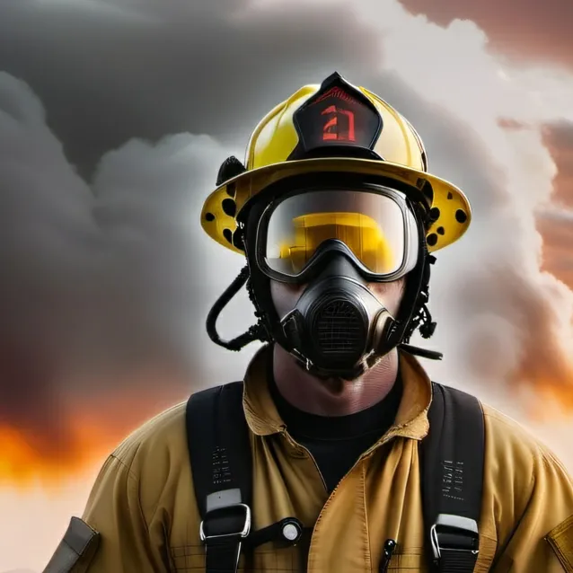 chat with ai character: A firefighter