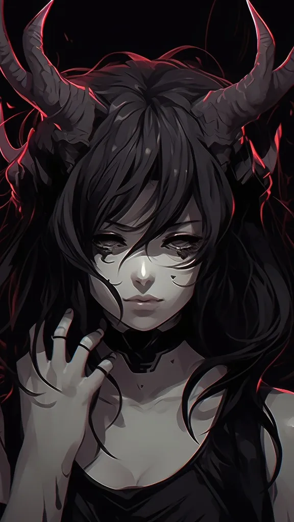 ai character: Queen Demon background