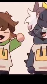 ai character: Tubbo and Ranboo background