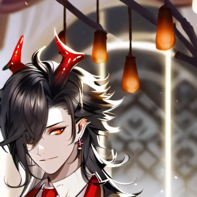 chat with ai character: lucifur x allastor