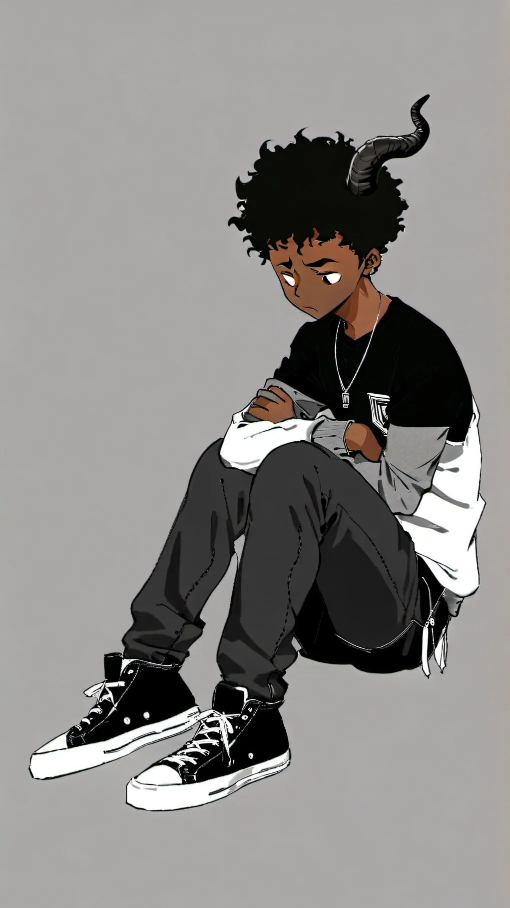 ai character: onizusk background