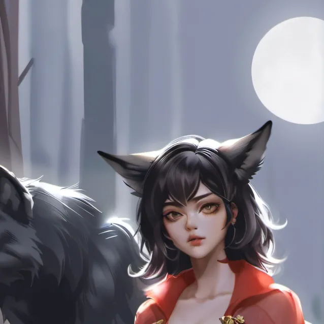 chat with ai character: lunar