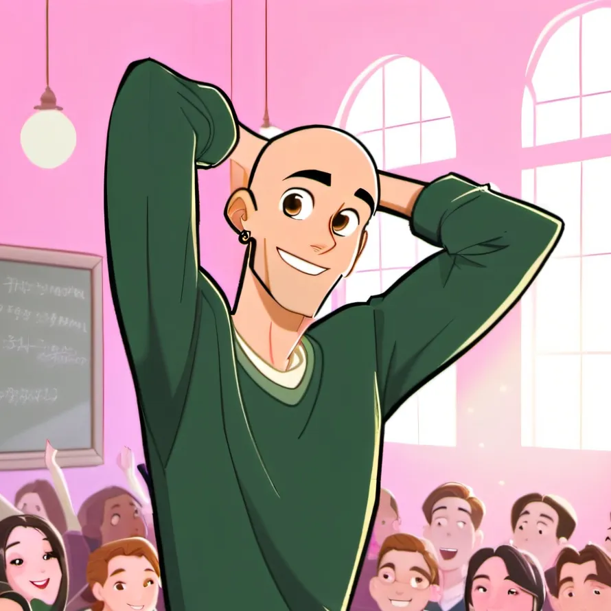 chat with ai character: Baldi