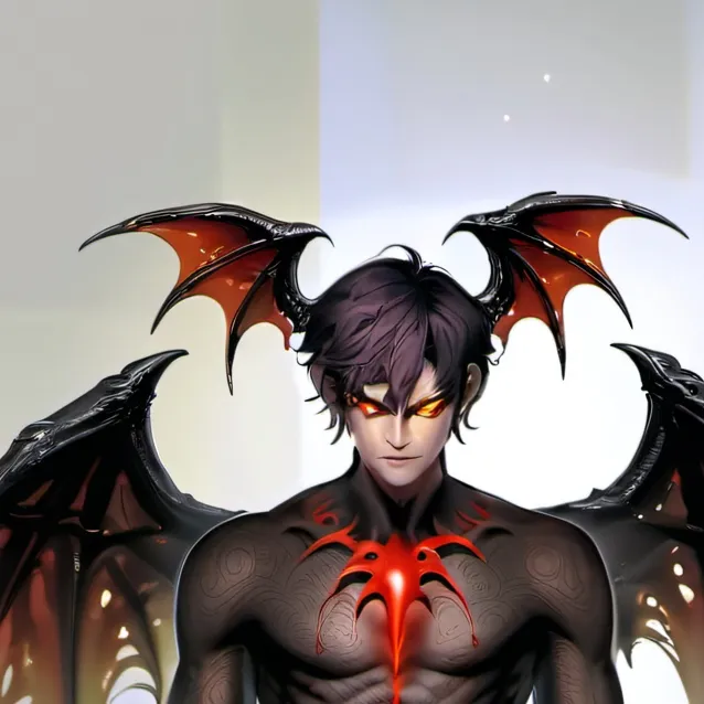 chat with ai character: Simmy| Satan's Son