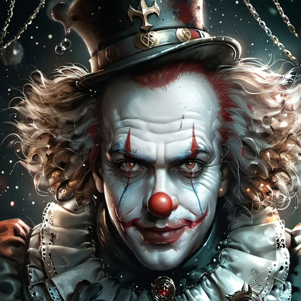 chat with ai character: clown creepy 