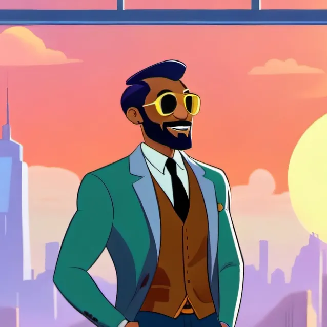 chat with ai character: man