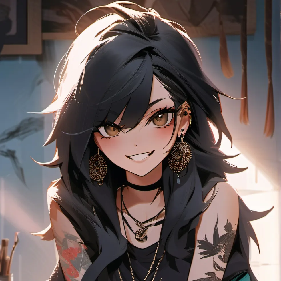 chat with ai character: Raven